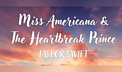 [图]Taylor Swift--Miss Americana and the Heartbreak Prince