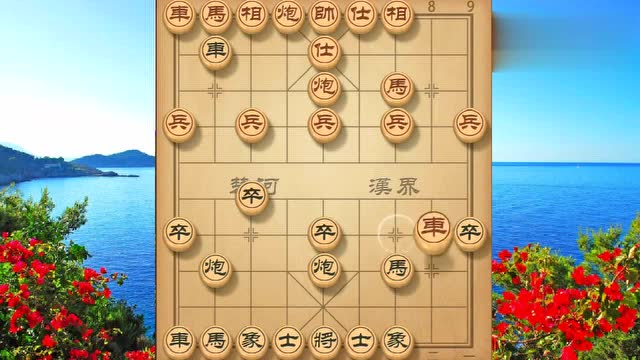  b>象棋:顺炮开局 /b>,大师惊天妙手"铁门栓",实在是妙不可言!