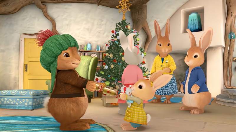 好看视频上传时间:2年前时长:00:36比得兔:兔子们玩游戏,无忧无虑真