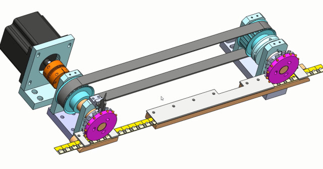 solidworks 非标设备:双 棘轮送料机构的设计