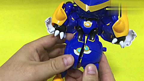 猪猪侠超星萌宠变形 玩具大山转换石甲熊