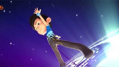 《萌宝战警》豆丁第一次召唤 超能机甲雷霆号,闹了个大笑话!