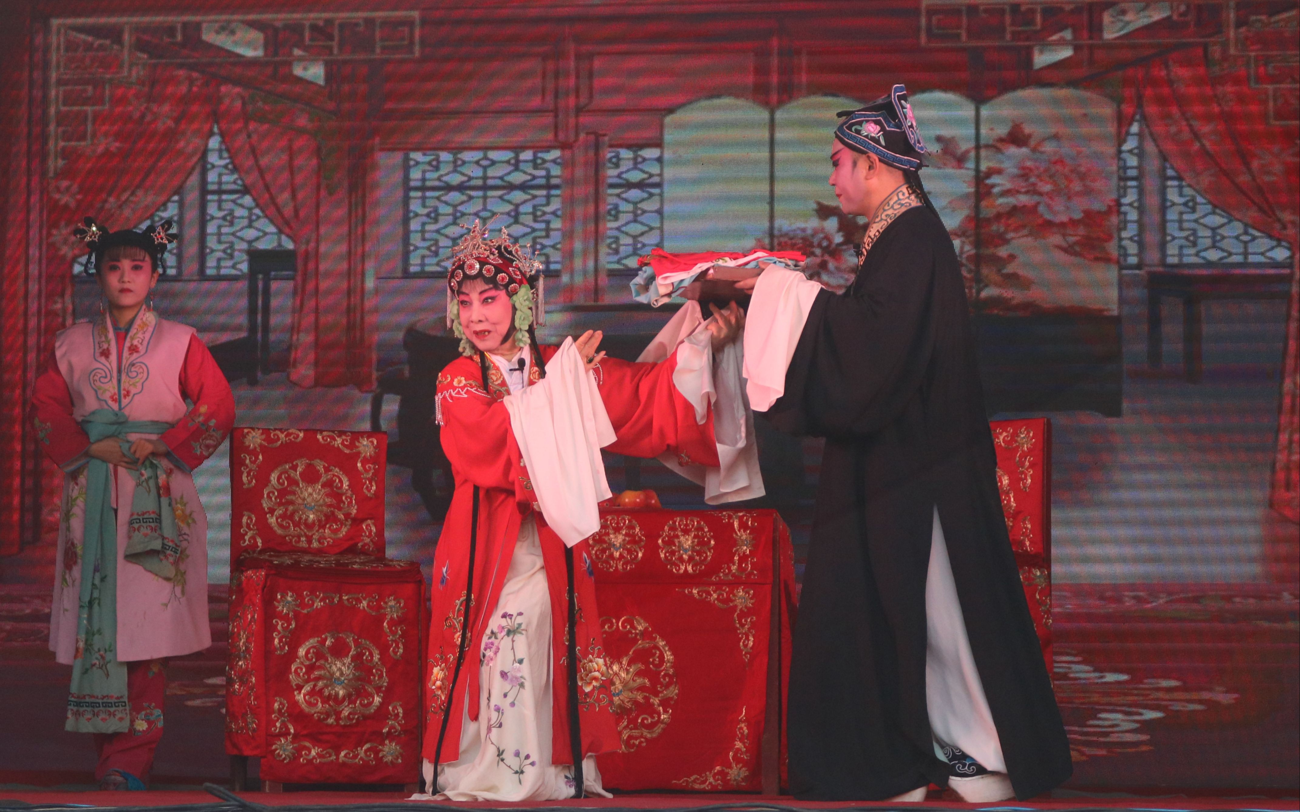 【南昌采茶戏】《方卿戏姑》唱段合集-魏小妹 李明华[2018实况]