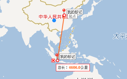 郑州到雅加达多少公里