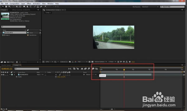 怎么用Ae软件剪切一段视频并导出来