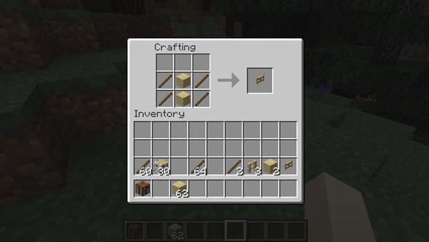 我的世界1.8.1栅栏门合成方式 与1.7.X相比确实