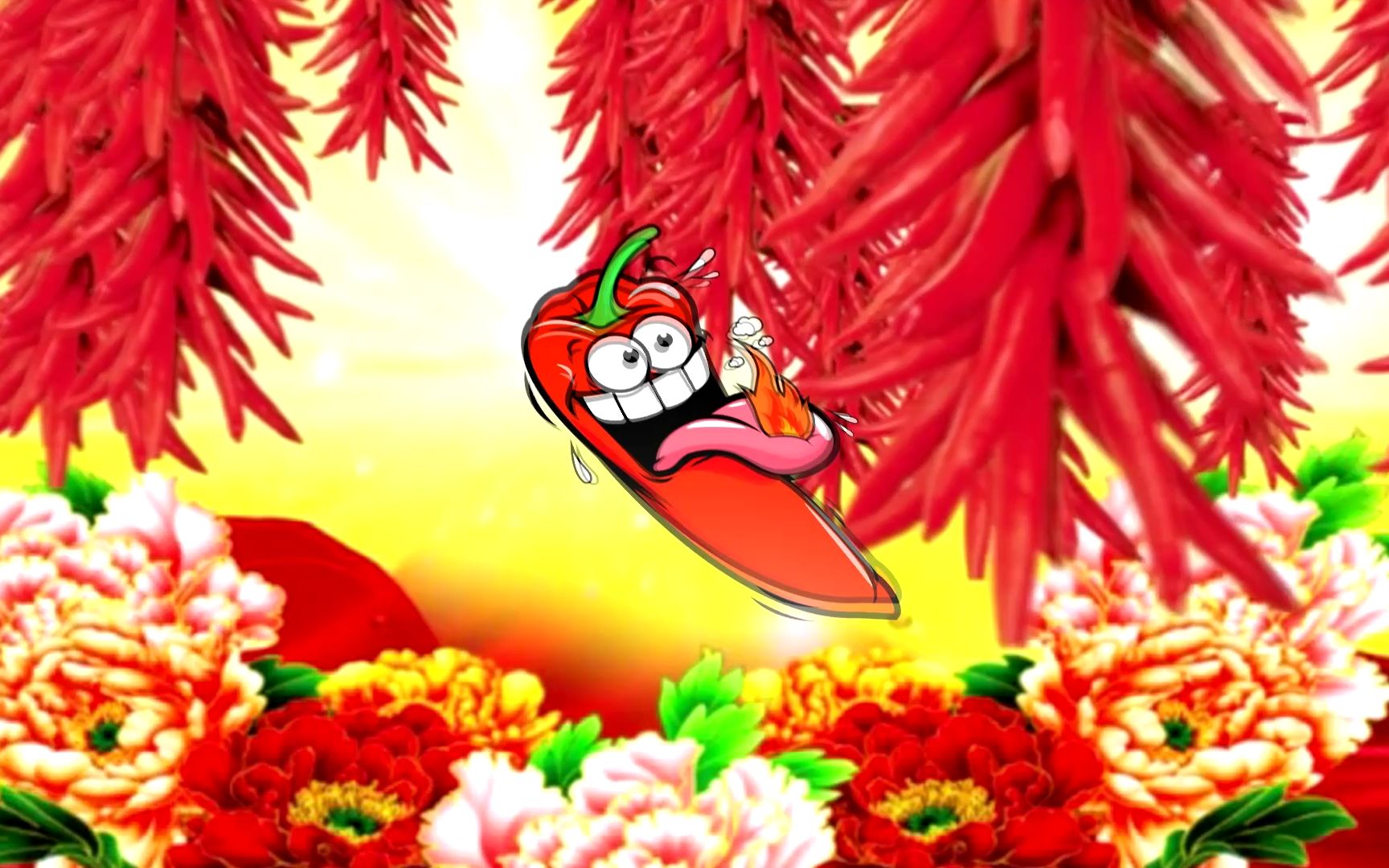 小老鼠吃辣椒led动态视频素材 儿童情景剧小老鼠吃辣椒