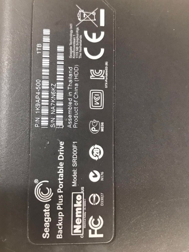 移动硬盘出现驱动安装不上 由于该设备有问题