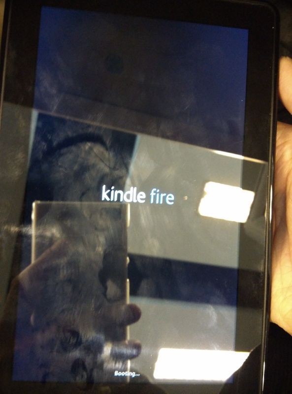 kindle fire刷机失败,停留在开机界面,求大神指点
