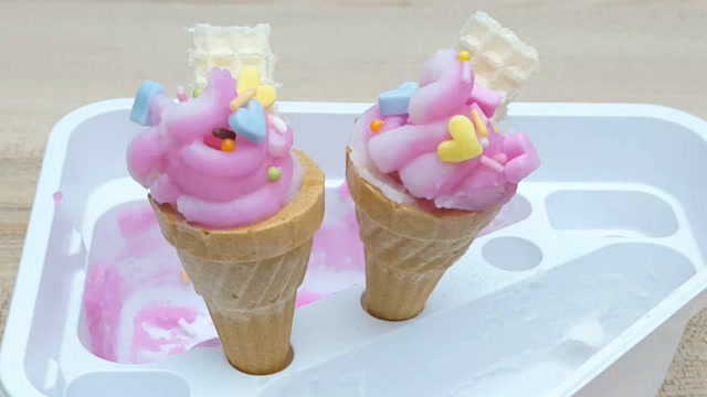 巧手姐姐 日本食玩第二弹 彩色甜筒冰淇淋