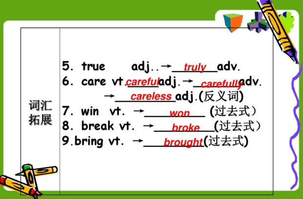 win的过去式图片