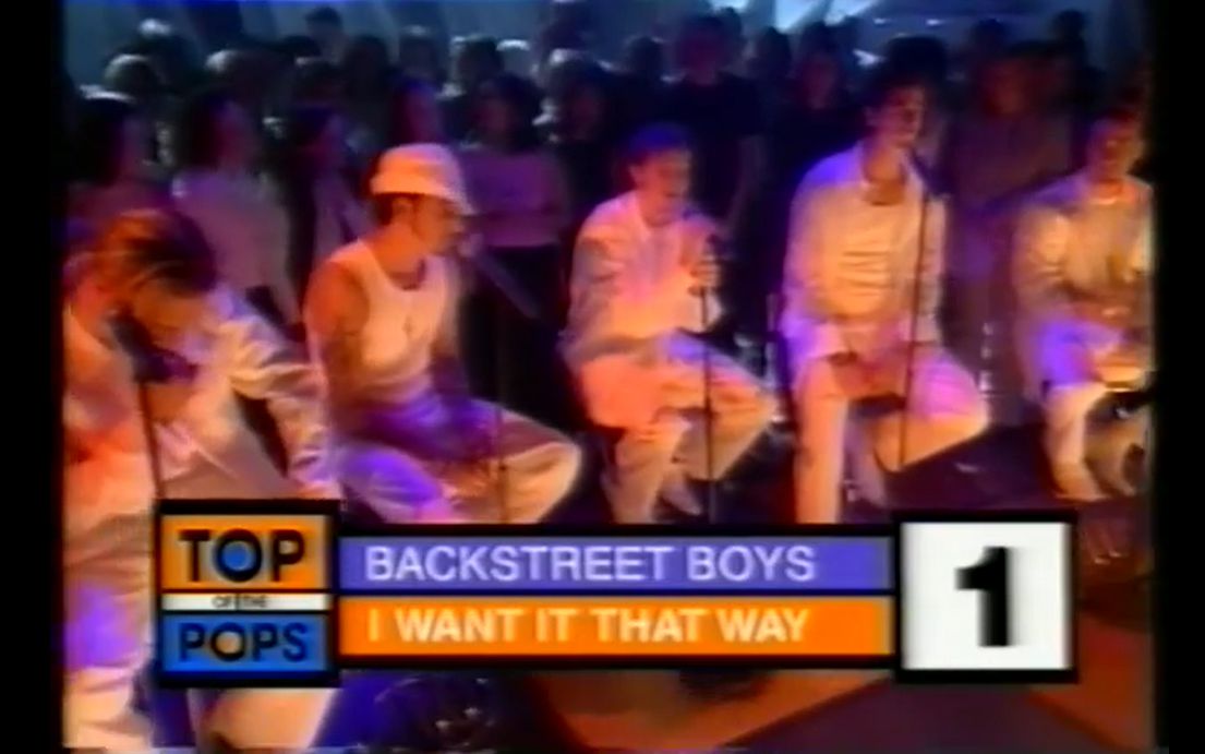 [图]【后街经典】Backstreet Boys - I Want It That Way 1999.05.14