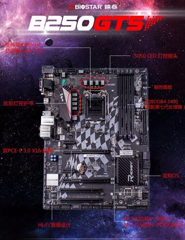 映泰b250gt5 怎么看不到这主板几相供电的