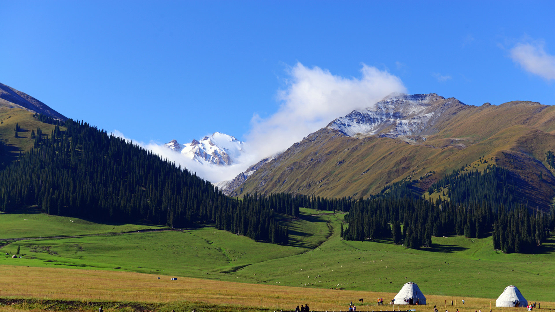 新疆天山山脉风景壁纸[图5]