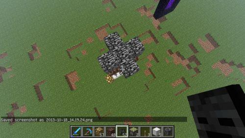 我的世界 不需要末地门刷凋零的方法