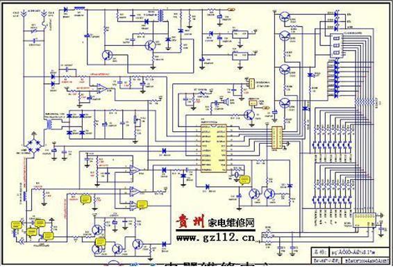 美的微波炉主板电路图图片