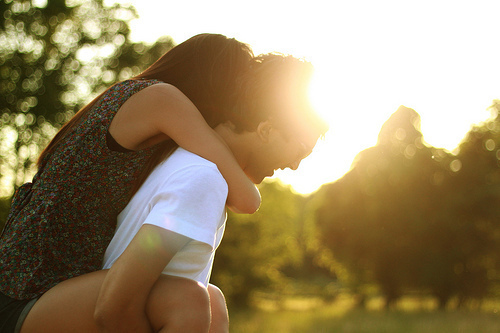 关于能和你在一起真幸福的经典语言带图片