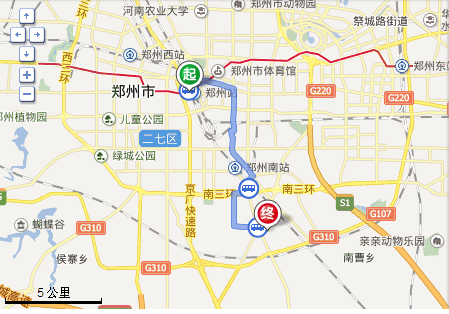 郑州13路公交车路线图图片