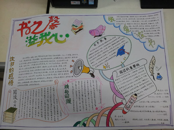 有关校园生活手抄报标题版图设计