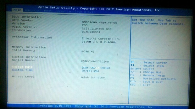 开机出现蓝色英文界面 而且进入电脑桌面点击