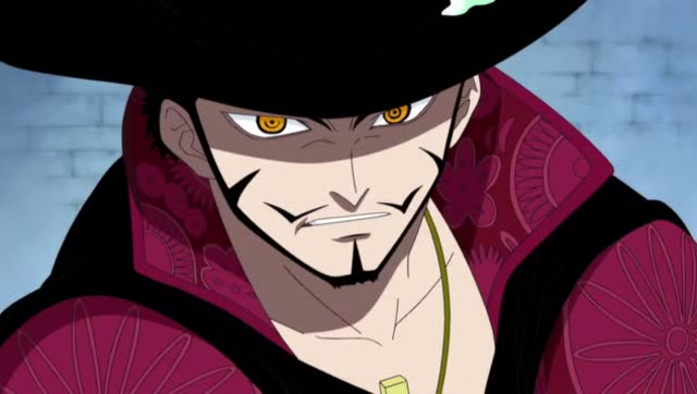 海贼王 顶上战争鹰眼试水白胡子第三大队长硬抗霸气无比