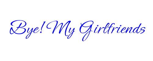 再见了我的闺密用英文写艺术字