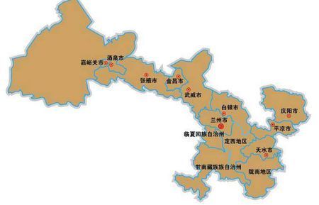 甘肃的省会兰州,地位曾仅次于西安,为何近代衰落了?