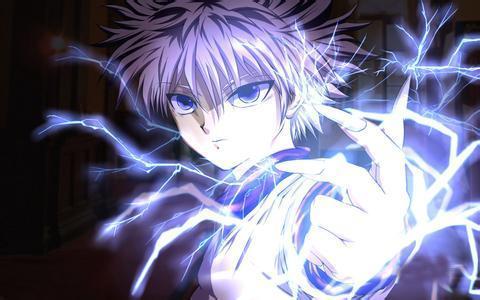 求全职猎人奇犽壁纸的高清图,要酷炫点的,壁纸用