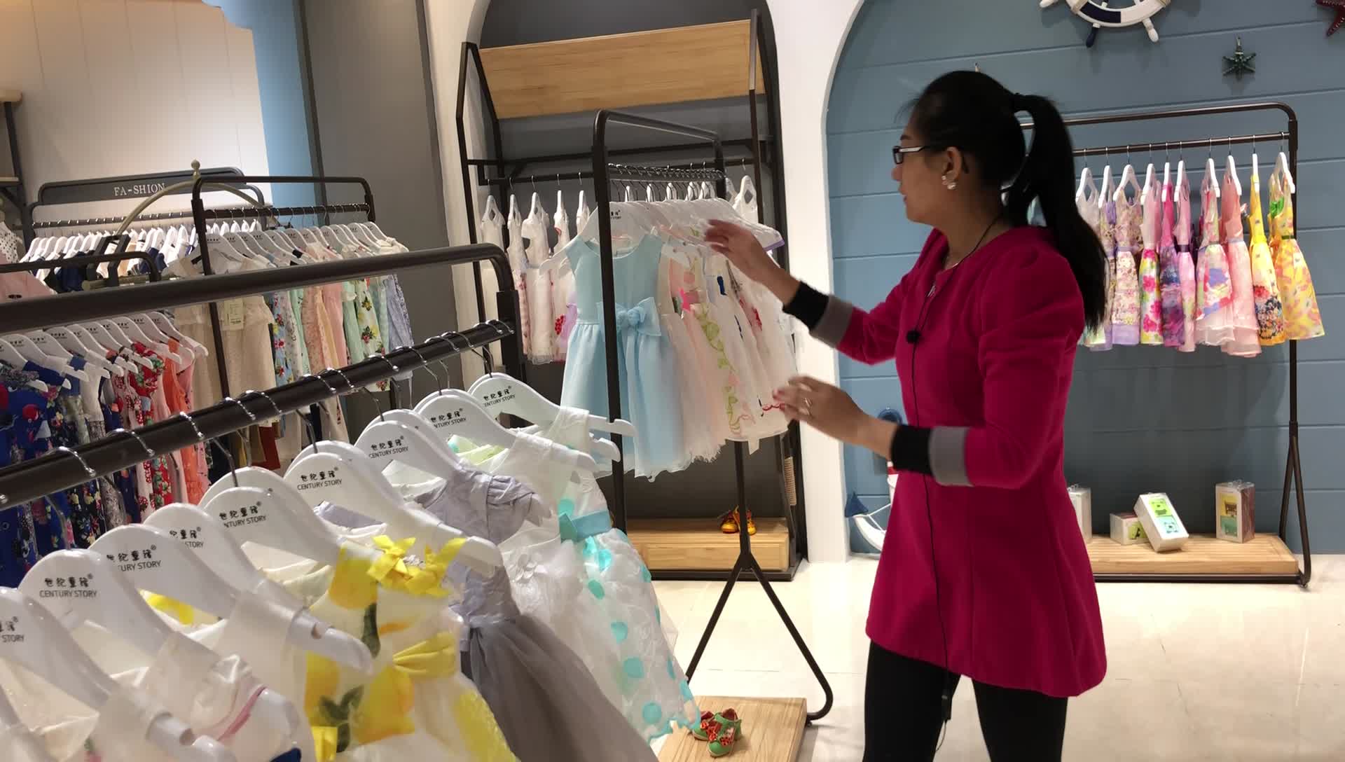 朵娜公主裙】夏季 广州世纪童话服饰有限公司童装品牌折扣批发