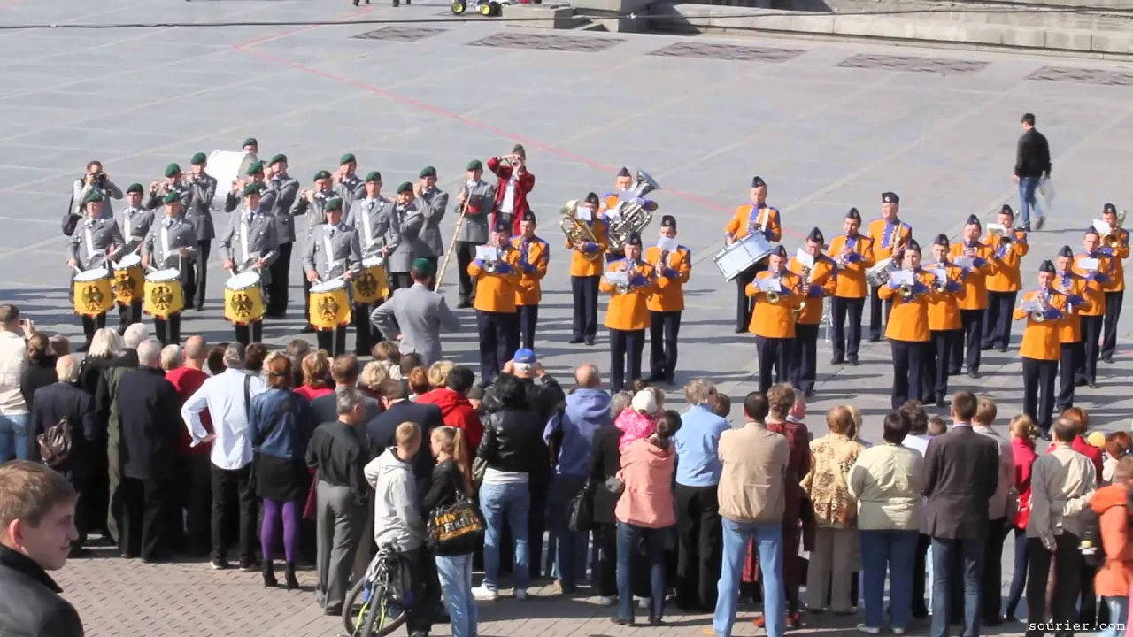 [图]旧友进行曲Alte Kameraden丨Musikkorps der Bundeswehr. Yekaterinburg. 29.08.2012. 2