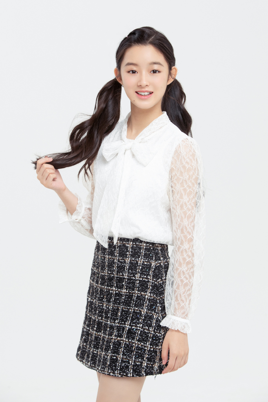 黄杨钿甜元气可爱写真图片