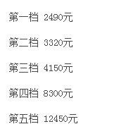 江西交社保每年交六千元钱请问几档