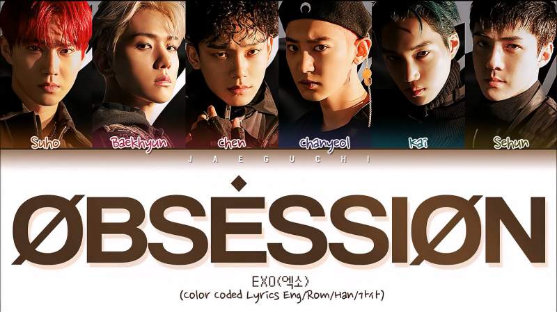 [图]EXO - OBSESSION 火爆rap经典欣赏 英文韩文歌词 学韩语