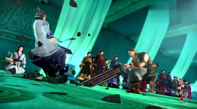  b>秦时明月 /b>: b>胜七vs颜路 /b>,含光剑也太帅了吧!