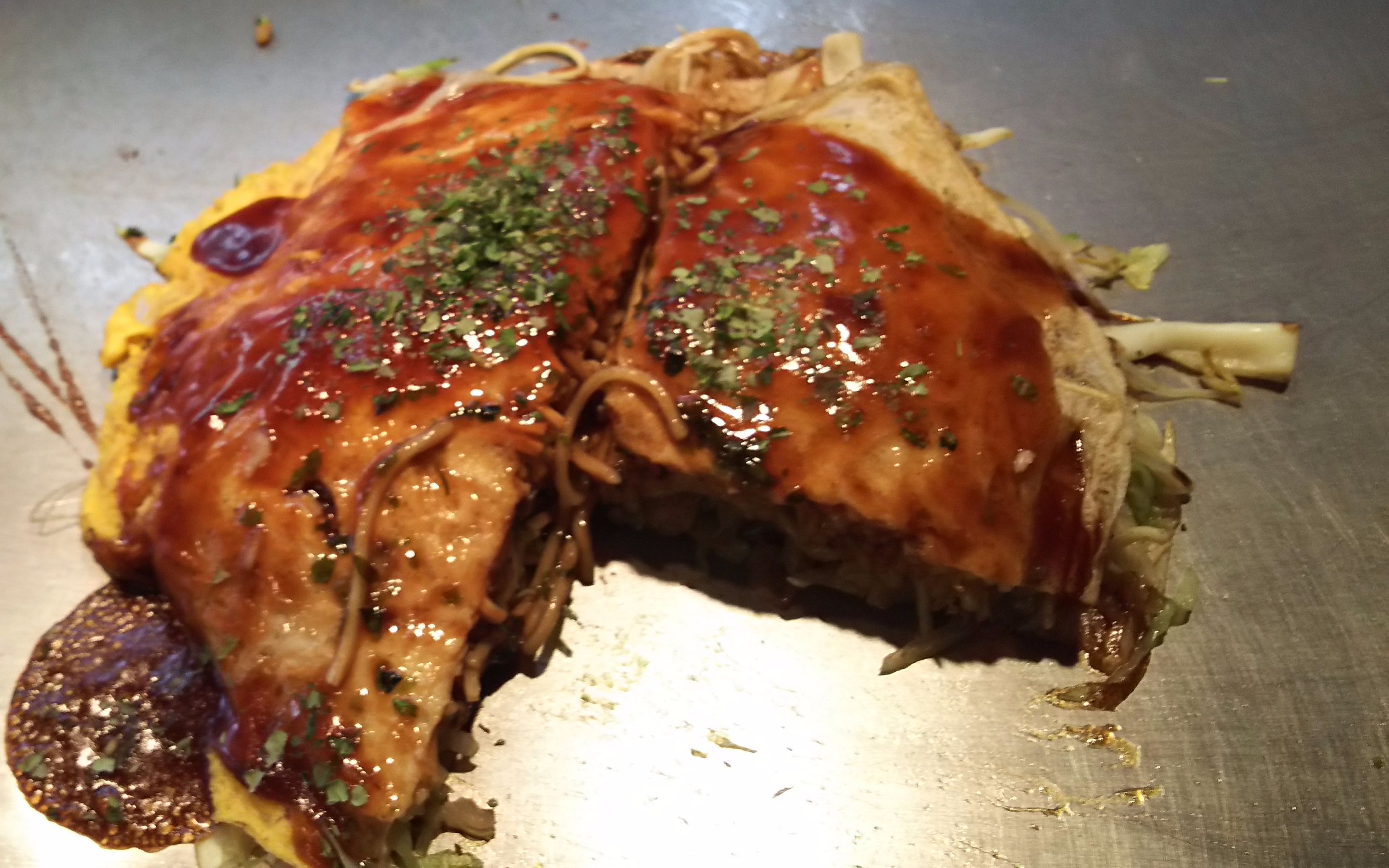  b>广岛烧 /b>-拍摄于广岛市内一家店