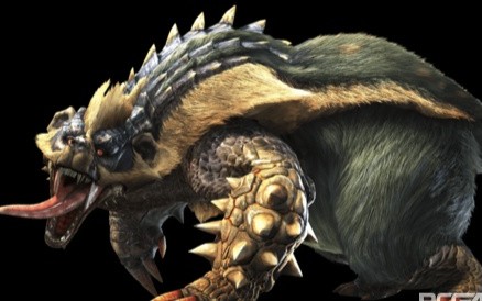 《怪物猎人p3》二十一刀一只 b>青熊兽 /b>