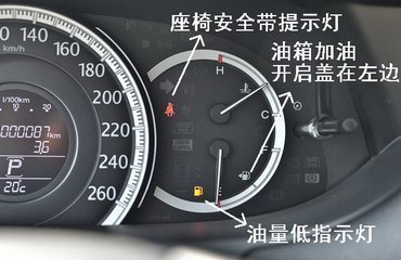 雅阁8代仪表盘图解?