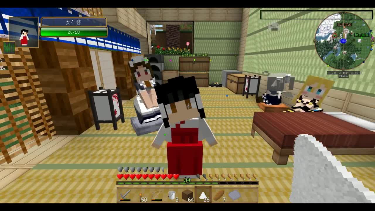 女仆萌次元9:女仆幼儿园!-解说韩梅梅minecaft我的世界 -小 恶魔