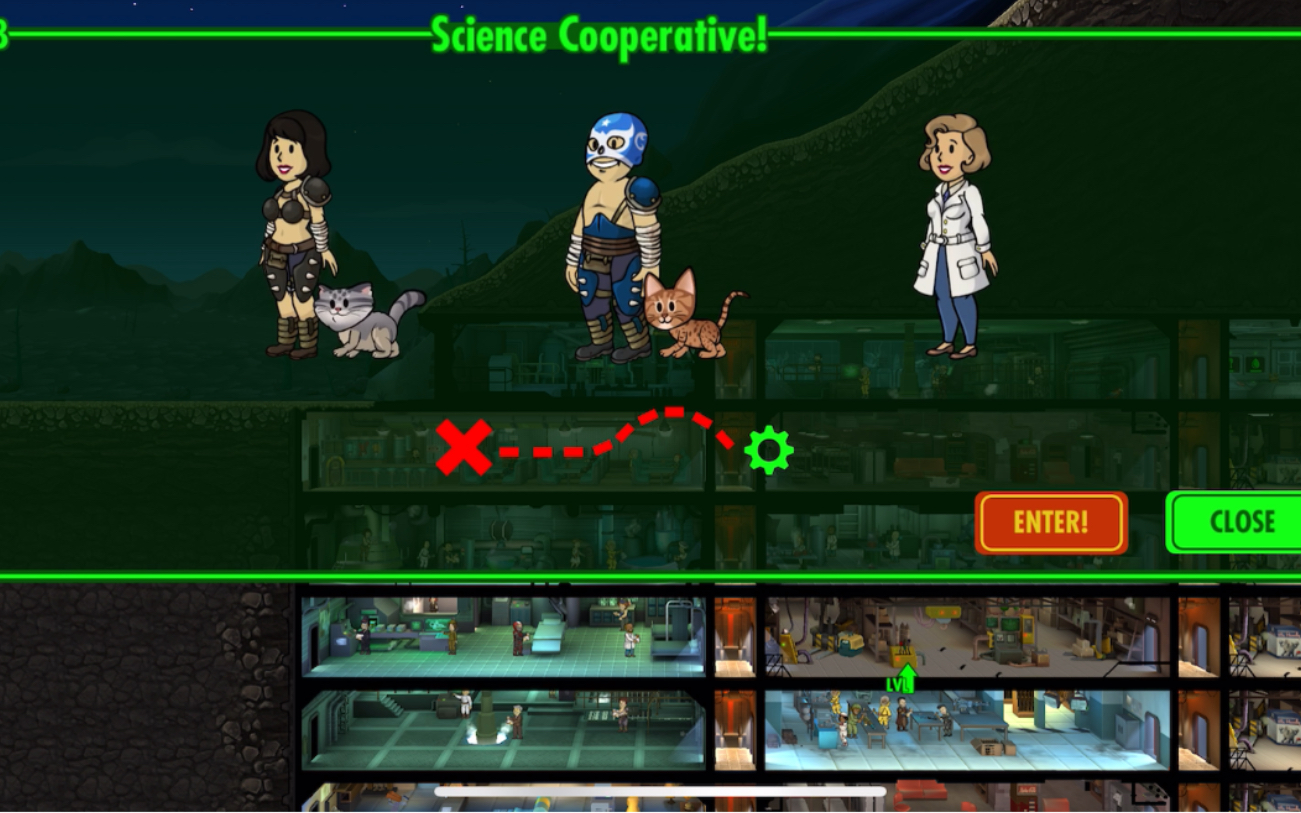 [图]Fallout Shelter Quest : Science Cooperative! 辐射避难所 英文版 任务