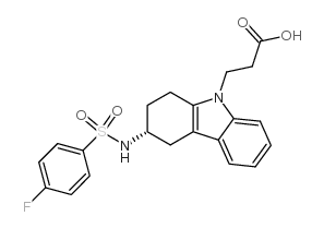 班 中文别名 3r(4-氟苯基)磺酰]氨基-1,2,3,4-四氢-9h-咔唑-9-丙