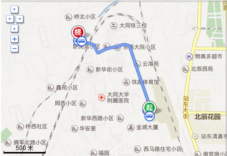 山西大同火车站去大同市第二看守所坐几路公交