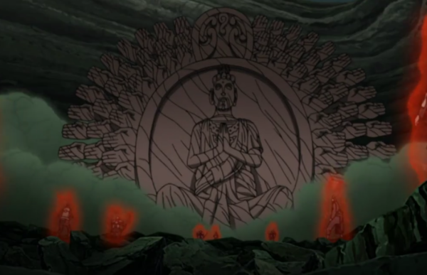火影忍者中叫阿飞的使出了类似柱间的仙法木遁真数千手的在第几集?