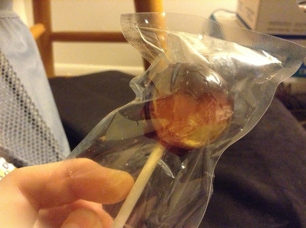 朋友送了我一根星空棒棒糖,大家看看是什么星