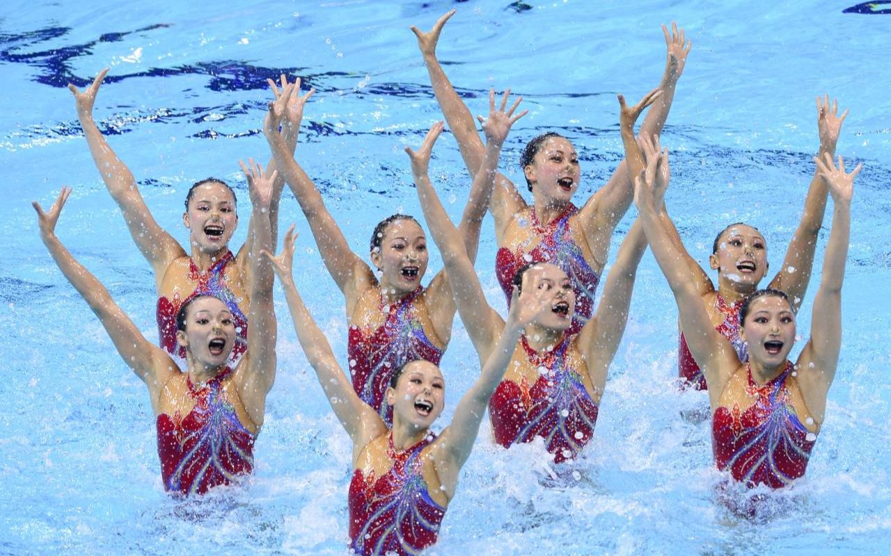 2012年伦敦奥运会花样游泳比赛合集