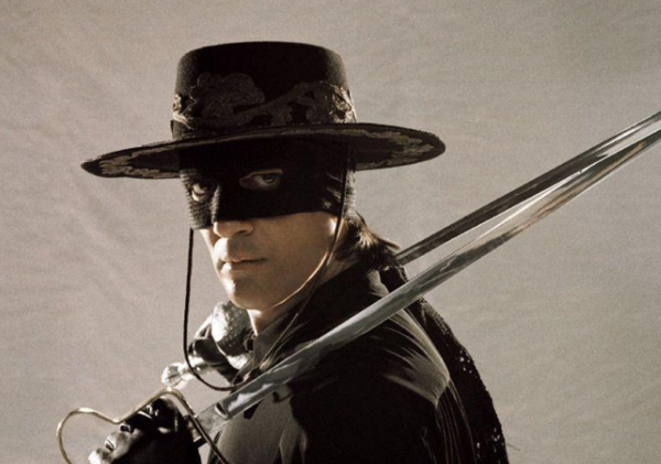 "佐罗"是美国人,佐罗的由来,是个虚构的人物 .