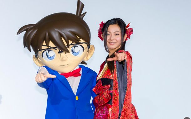 【仓木麻衣】在『 名侦探柯南 唐红的恋歌』bd发售纪念会上登场!