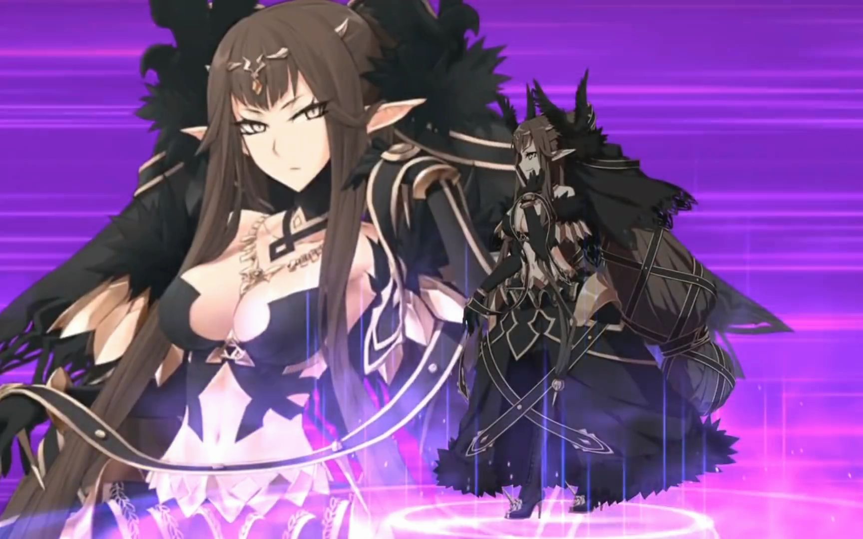 fgo】女帝赛米拉米斯  宝具 ex攻击 技能演示【1080p】