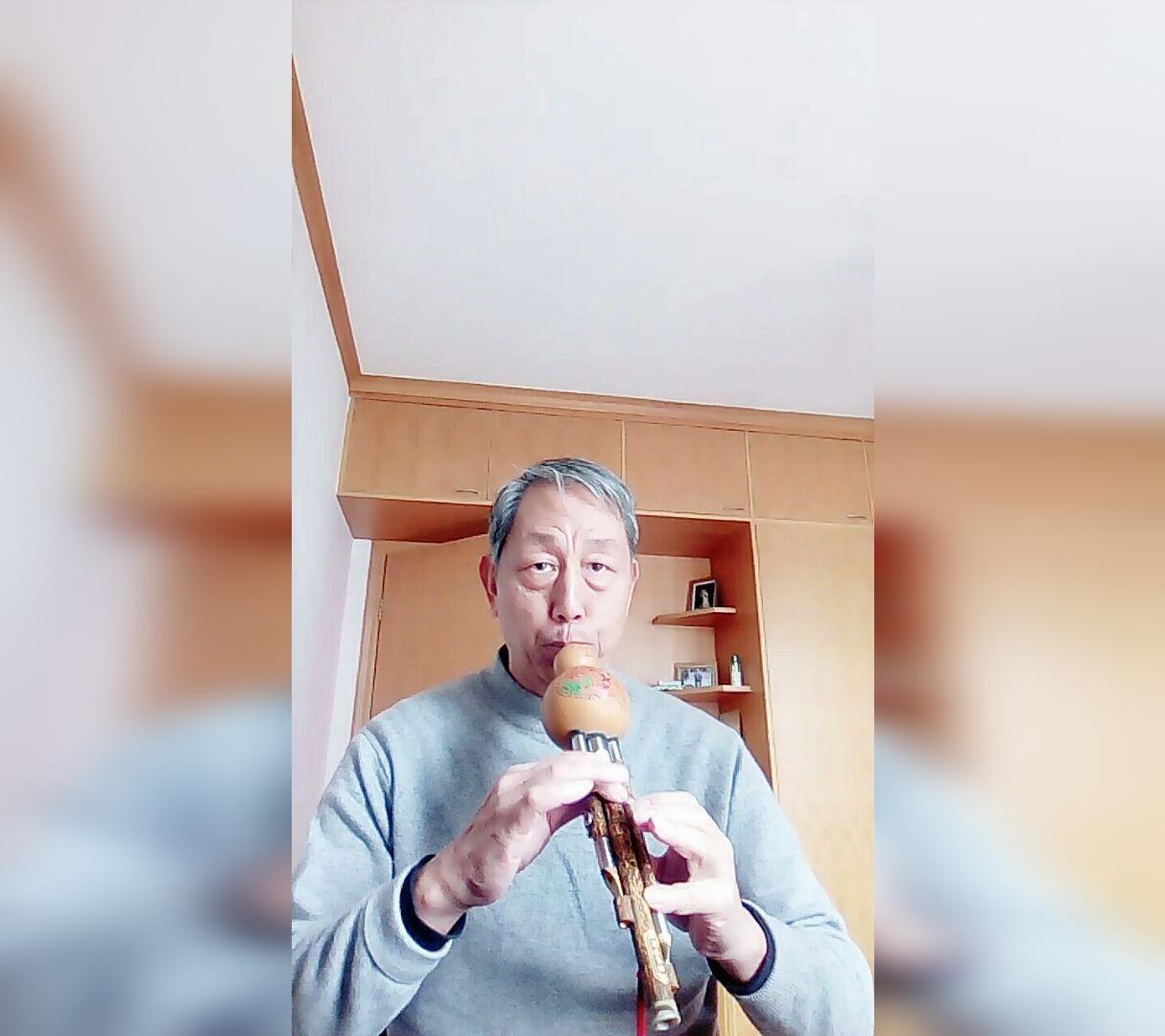 名曲欣赏(望春风)葫芦丝独奏.