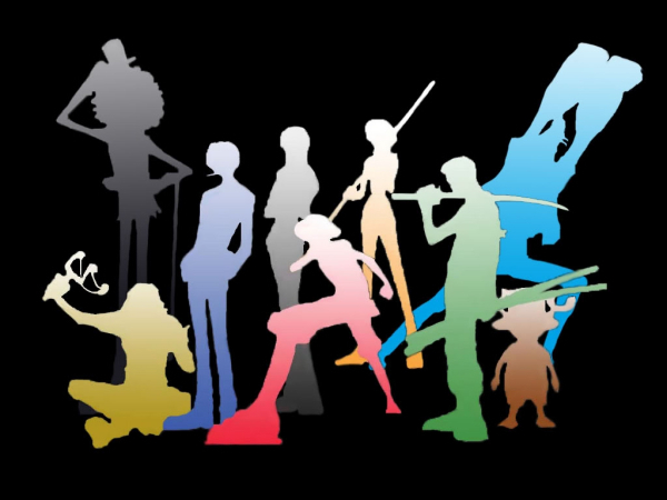 求动漫影子图 不过组合也行 要5人组 或 7人组 9人组的. 最好海贼的