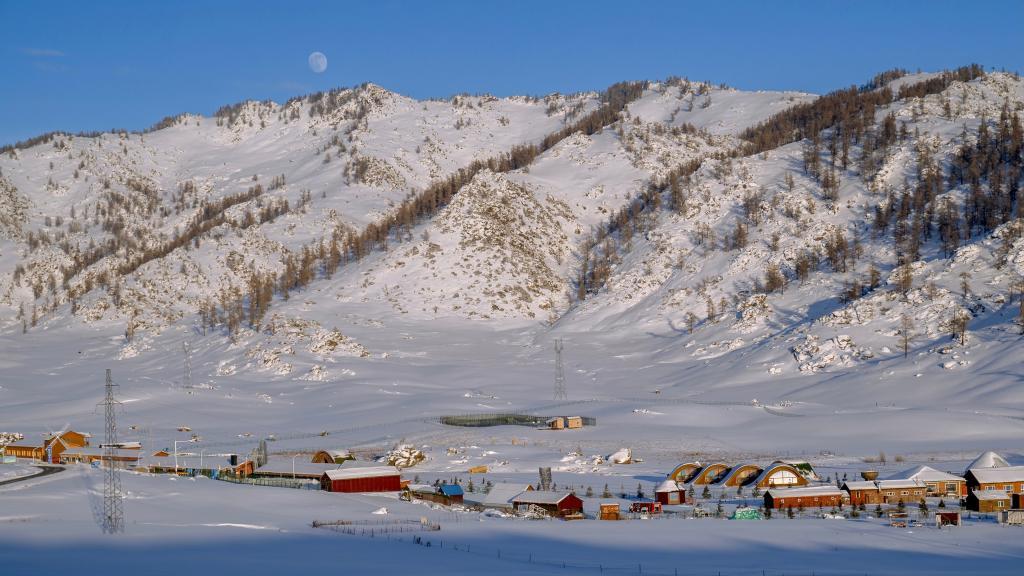 美丽圣洁的北国雪景电脑壁纸[图6]